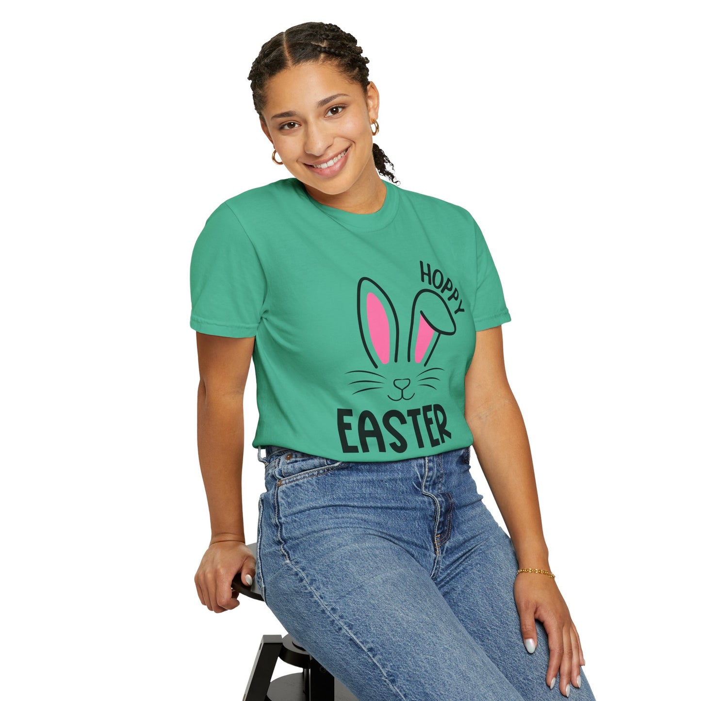 Hoppy Easter - Comfort Colors Shirt