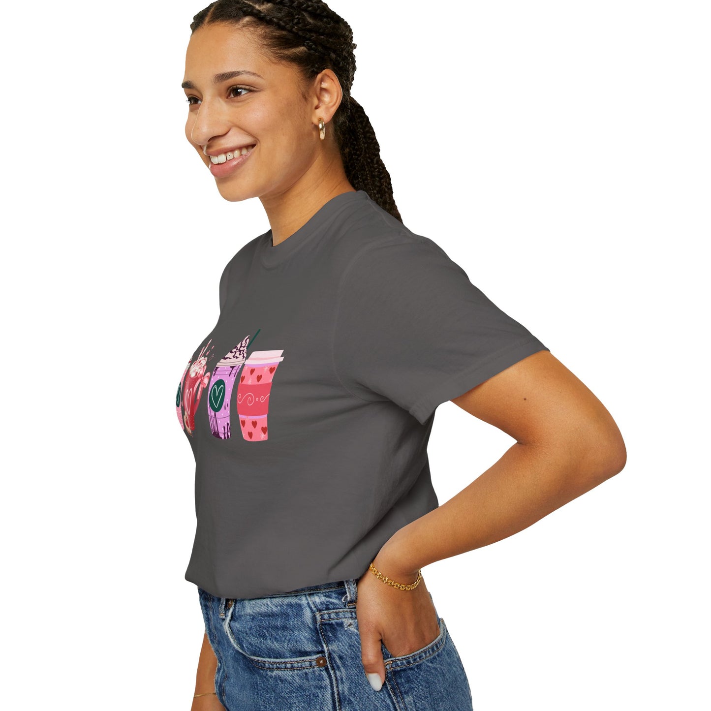 Valentine's Coffee - Comfort Colors Shirt