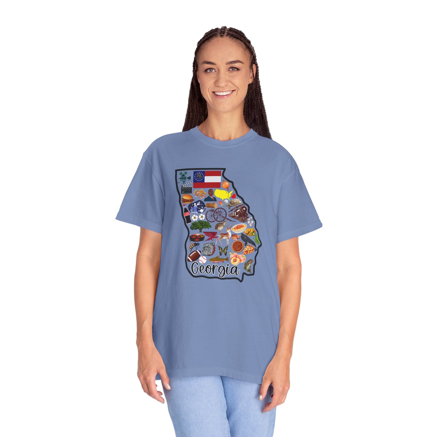 Beautiful State of Georgia - Comfort Colors Shirt