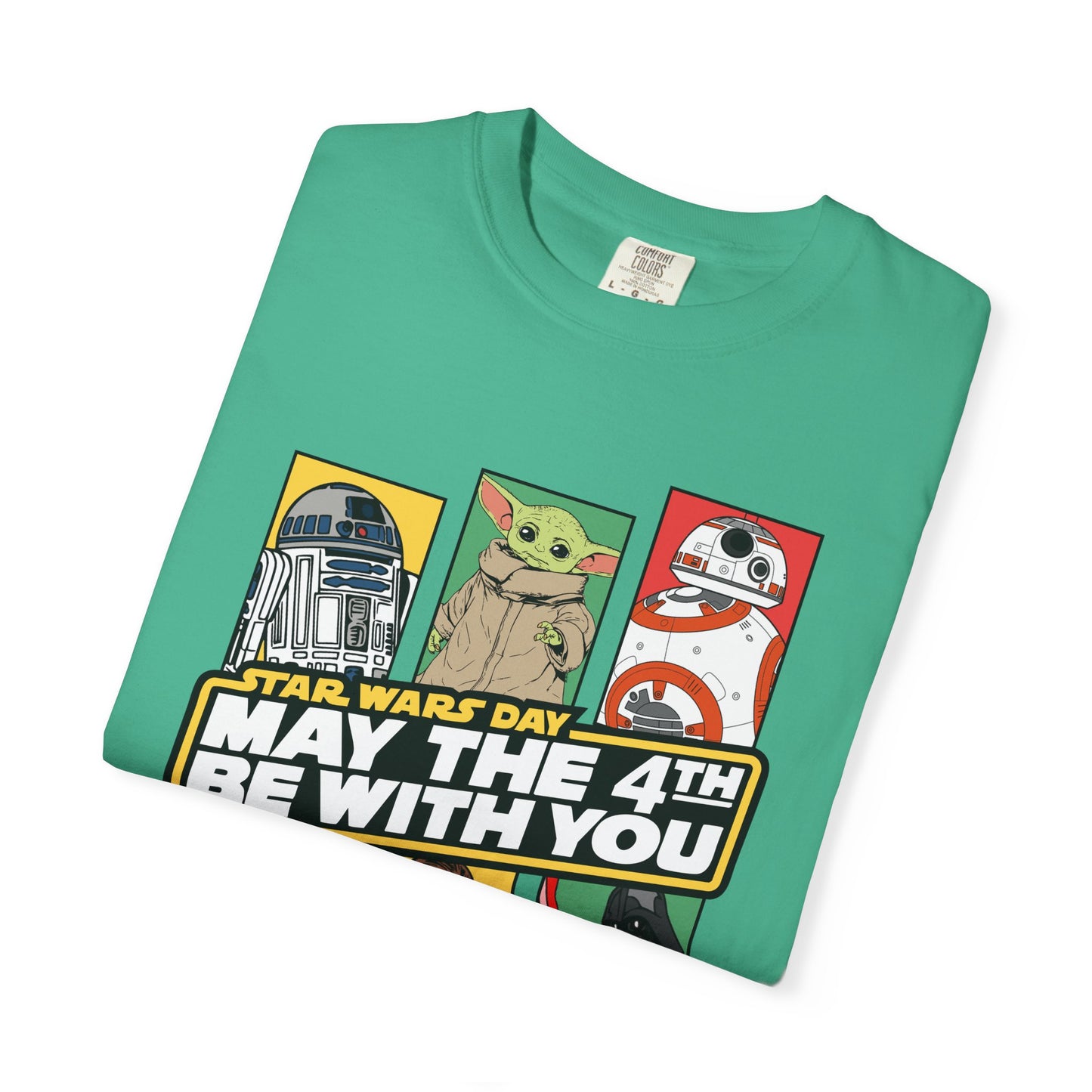 Star Wars Day Pop Art Collage - Comfort Colors Shirt