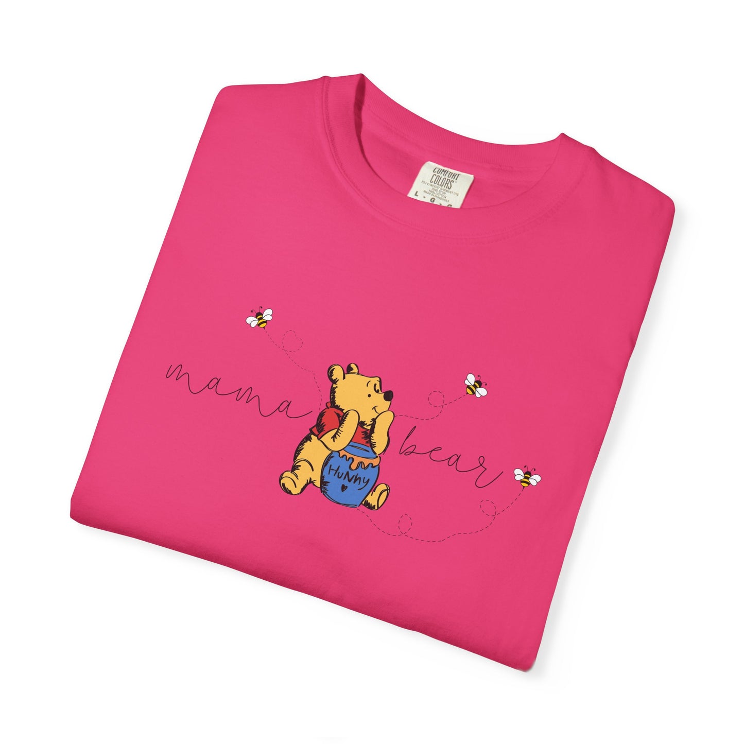 Mama Bear (Pooh Bear & Hunny) - Comfort Colors Shirt