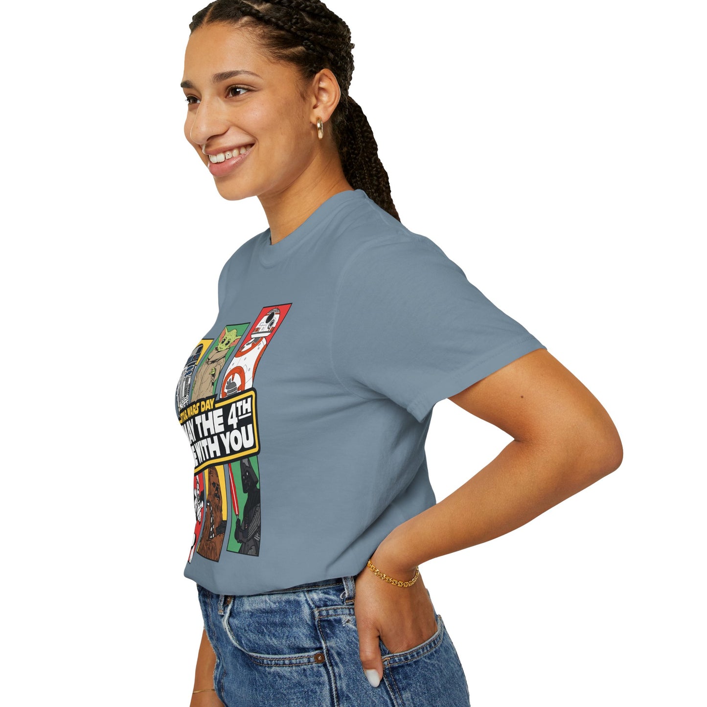 Star Wars Day Pop Art Collage - Comfort Colors Shirt