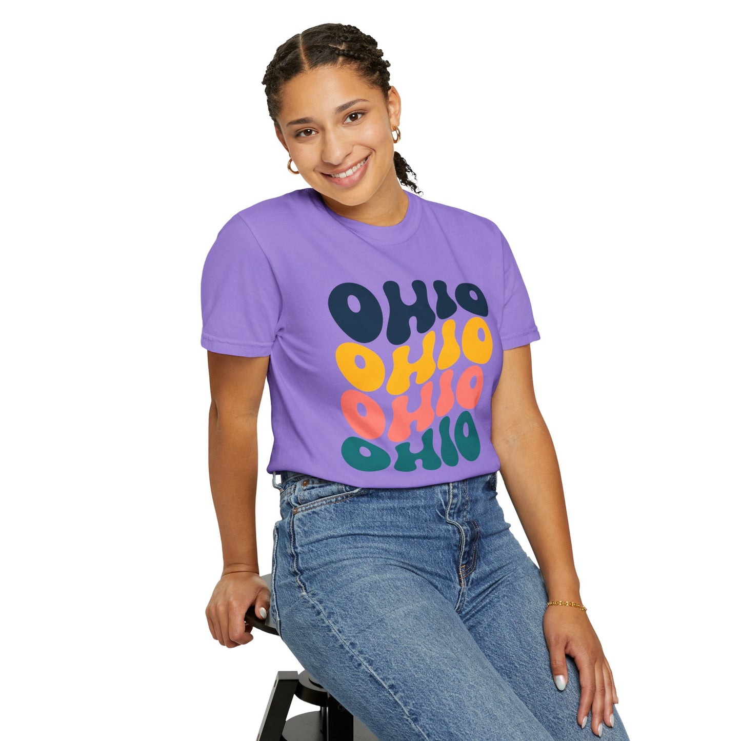 Retro Ohio - Comfort Colors Shirt