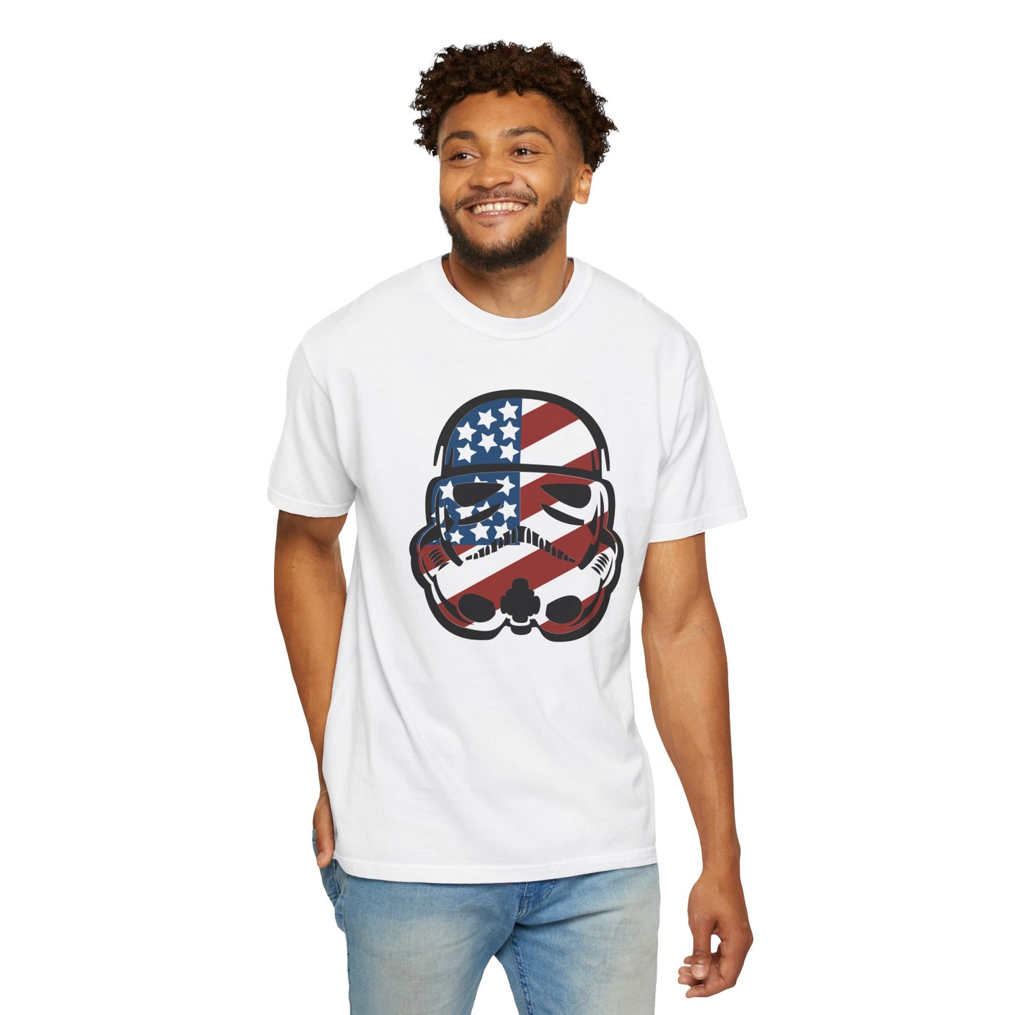 Patriotic Storm Trooper - Comfort Colors Shirt