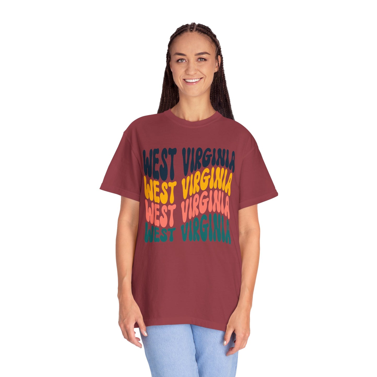 Retro West Virginia - Comfort Colors Shirt