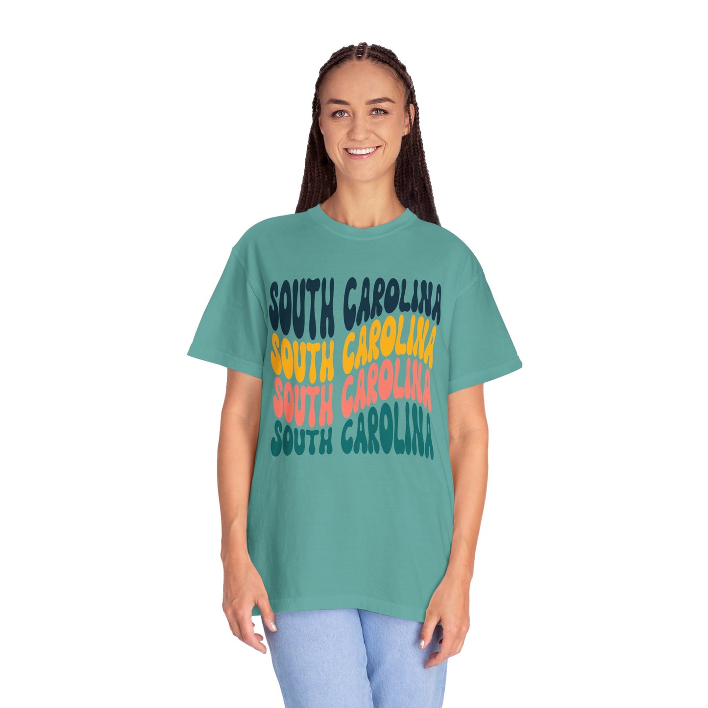 Retro South Carolina - Comfort Colors Shirt