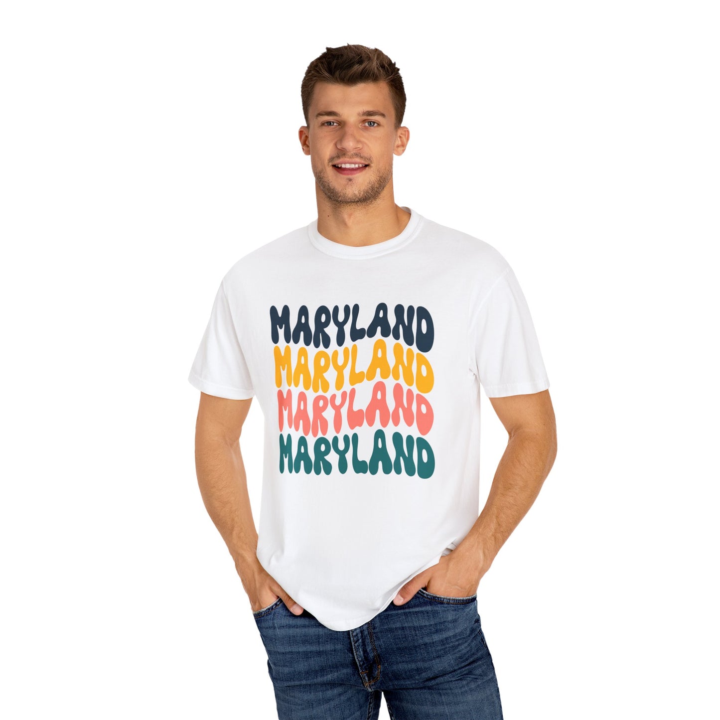 Retro Maryland - Comfort Colors Shirt