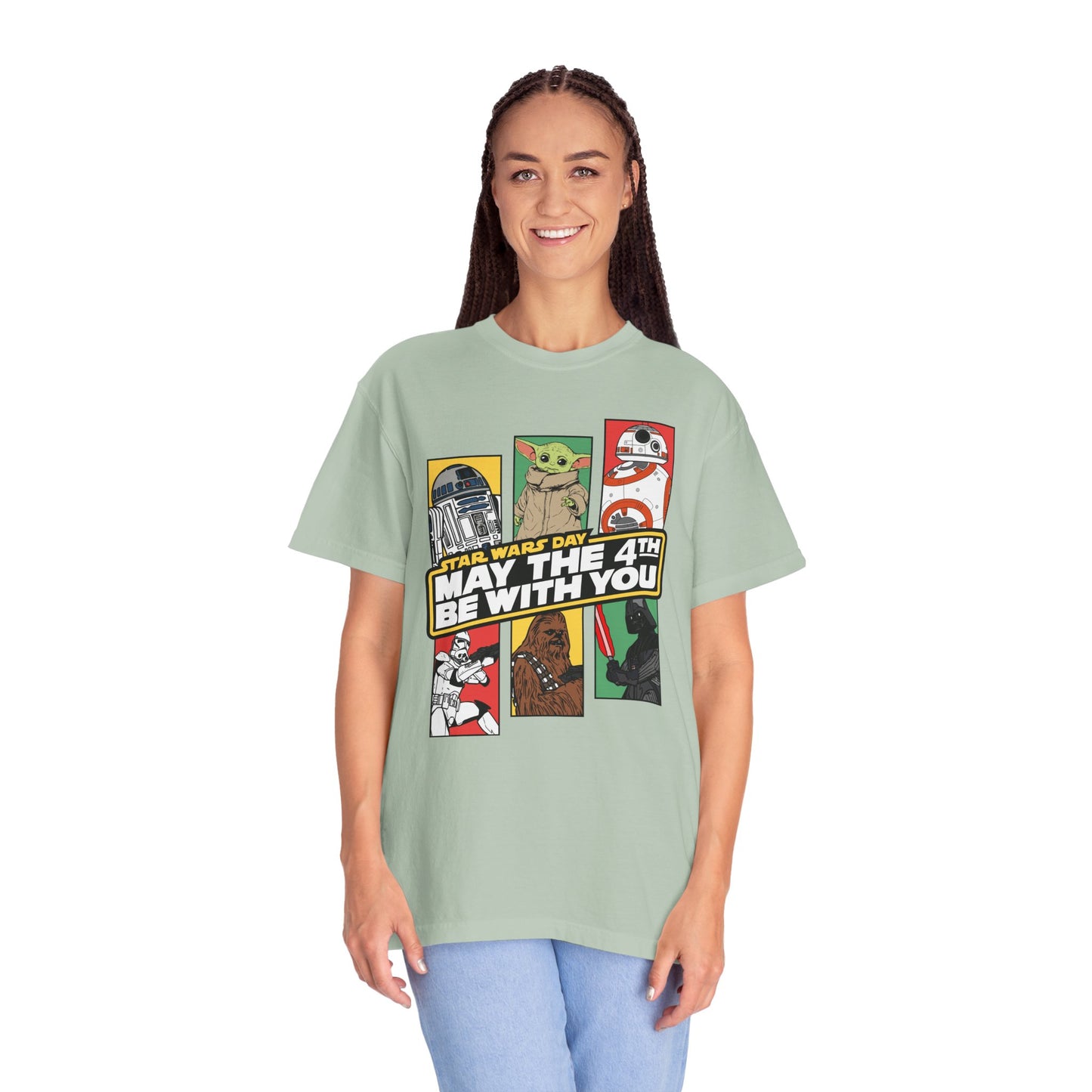 Star Wars Day Pop Art Collage - Comfort Colors Shirt