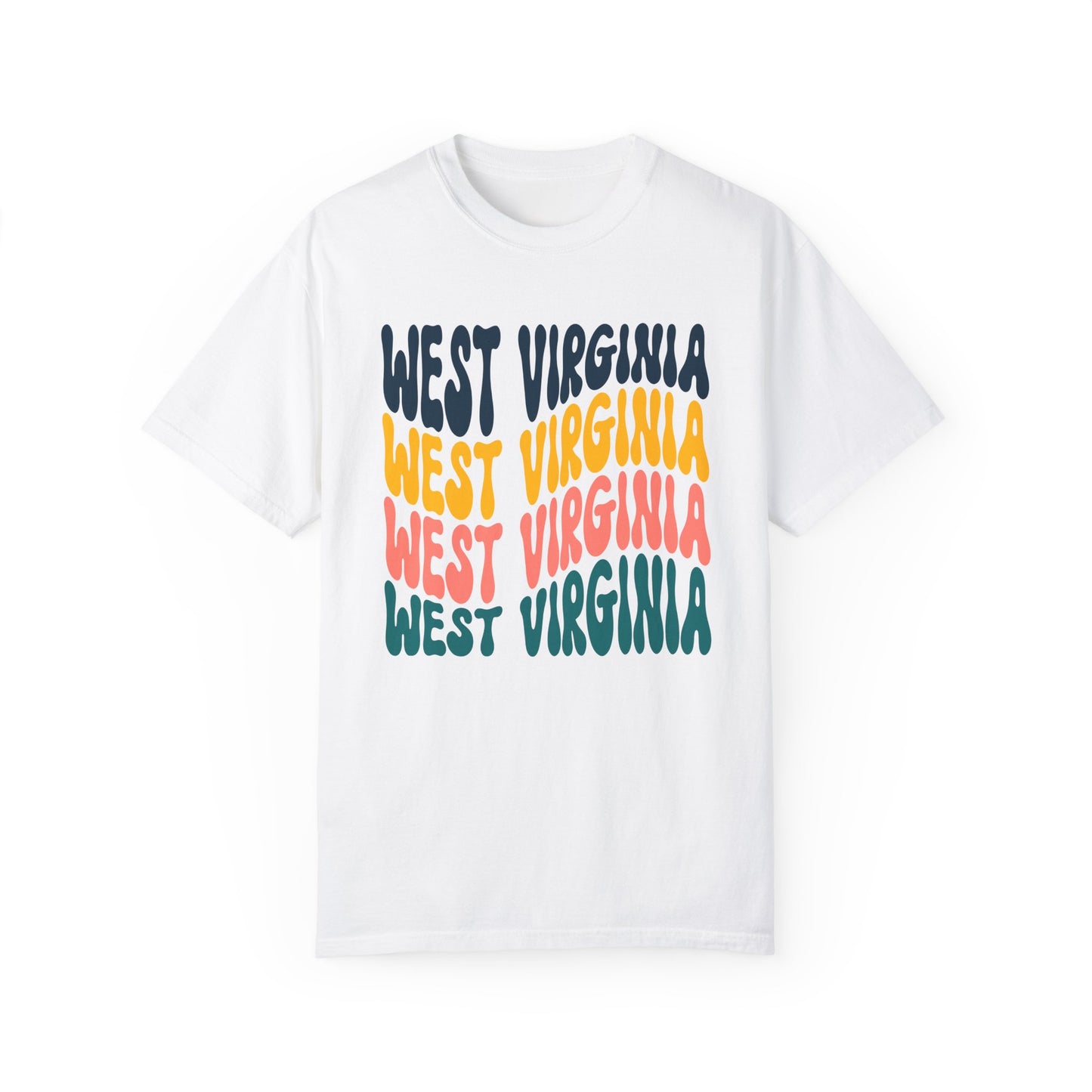 Retro West Virginia - Comfort Colors Shirt