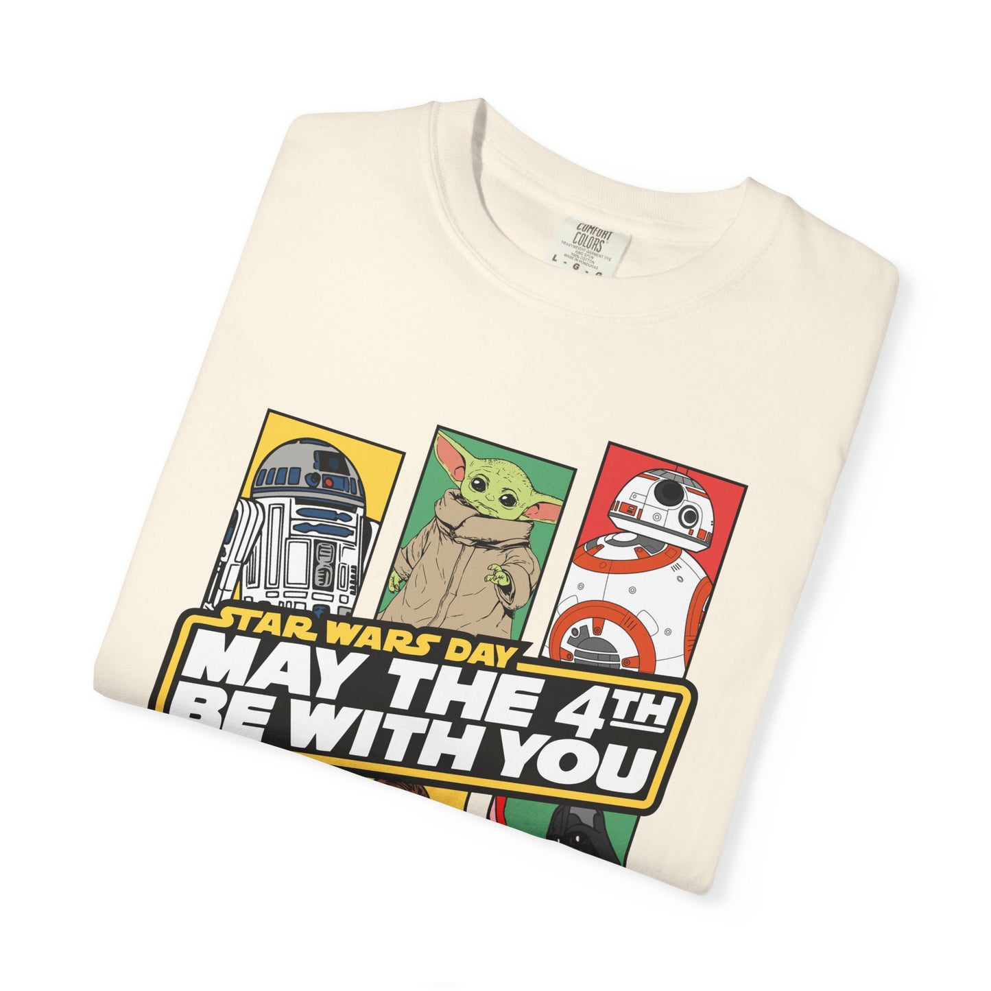 Star Wars Day Pop Art Collage - Comfort Colors Shirt