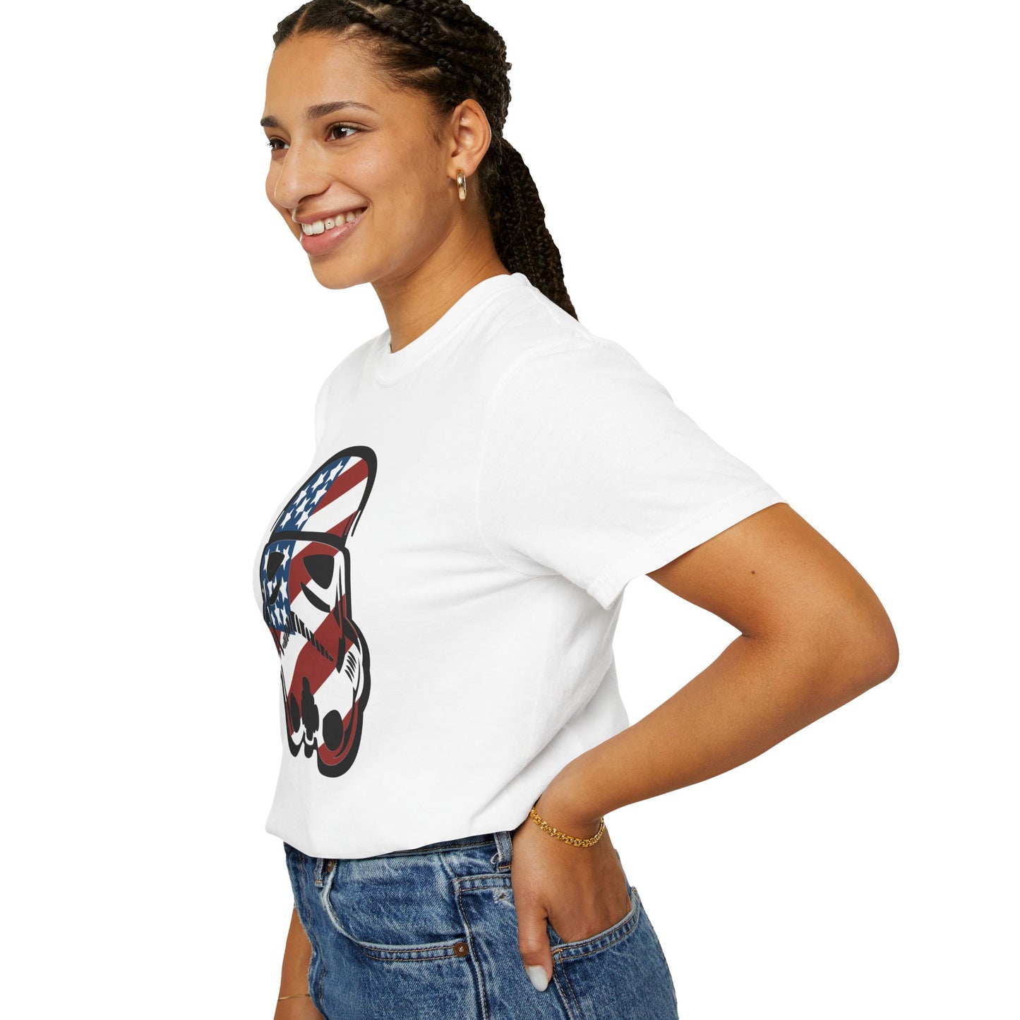 Patriotic Storm Trooper - Comfort Colors Shirt
