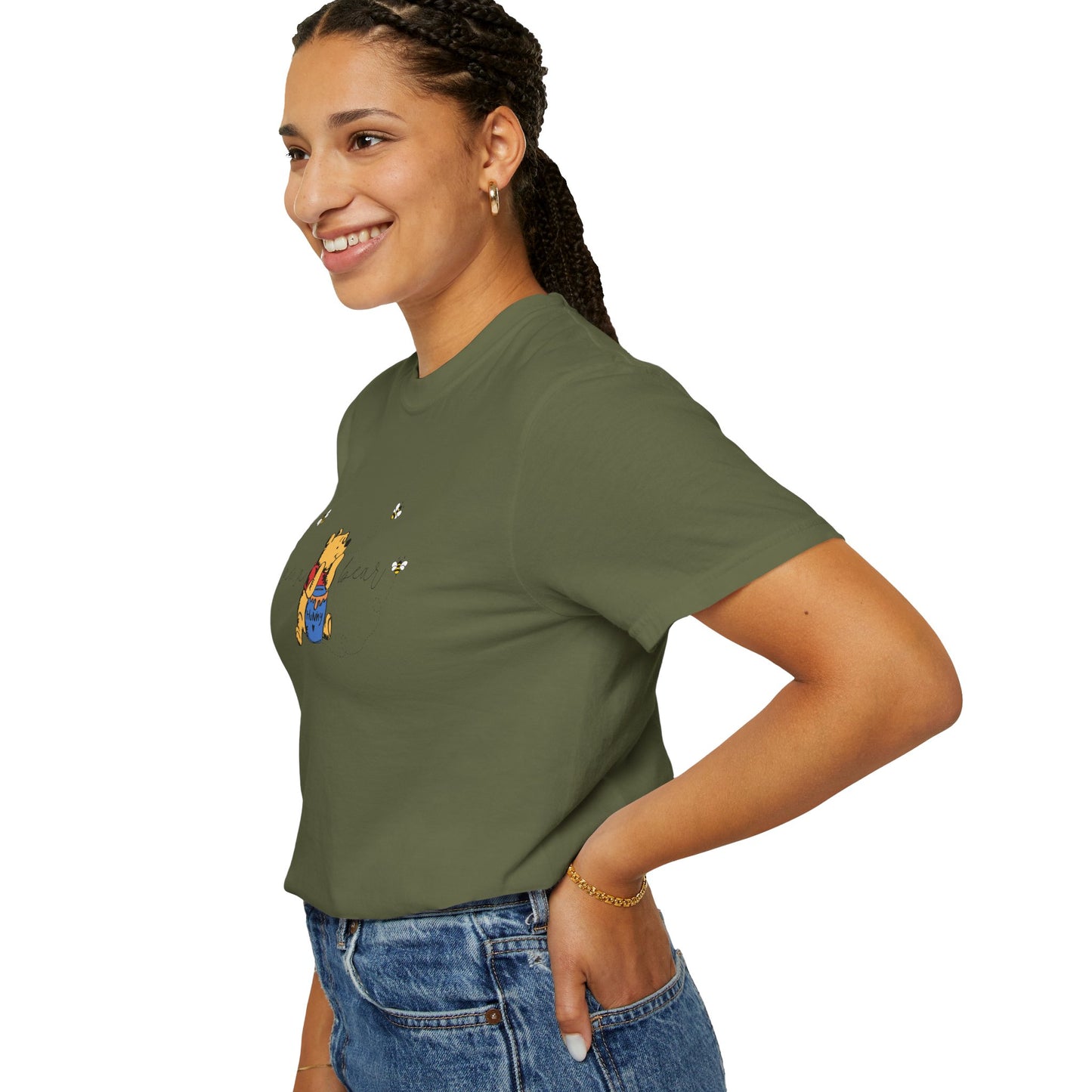 Mama Bear (Pooh Bear & Hunny) - Comfort Colors Shirt
