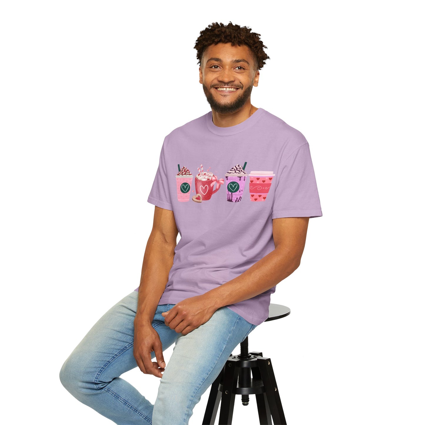Valentine's Coffee - Comfort Colors Shirt