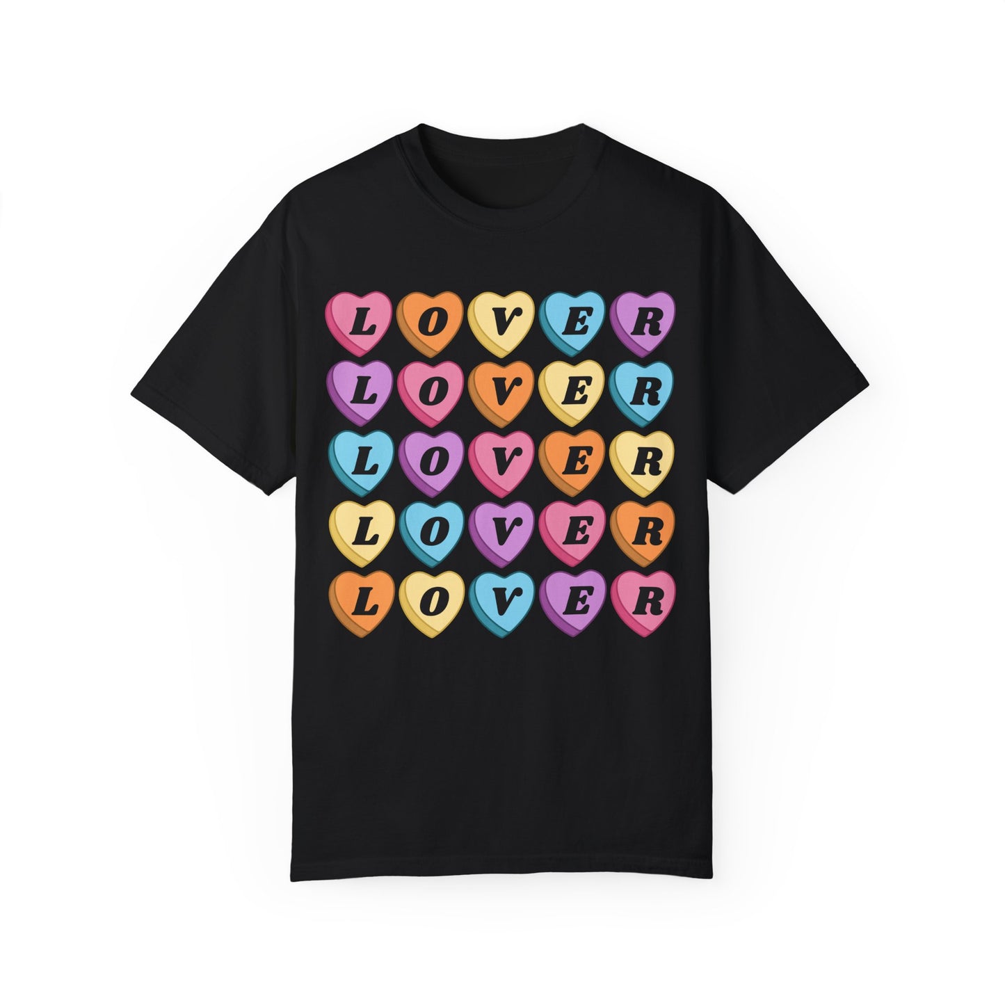 Lover Candy Heart - Comfort Colors Shirt