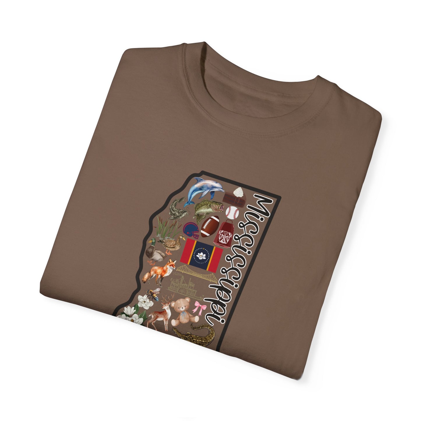 Beautiful State of Mississippi - Comfort Colors Shirt
