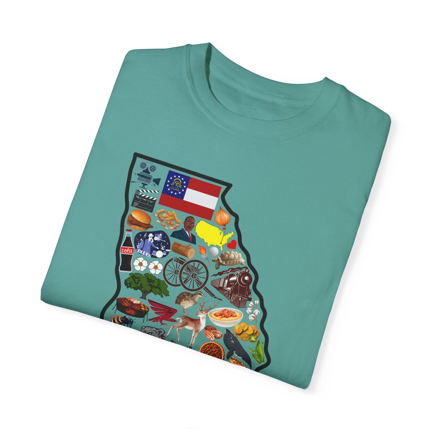 Beautiful State of Georgia - Comfort Colors Shirt