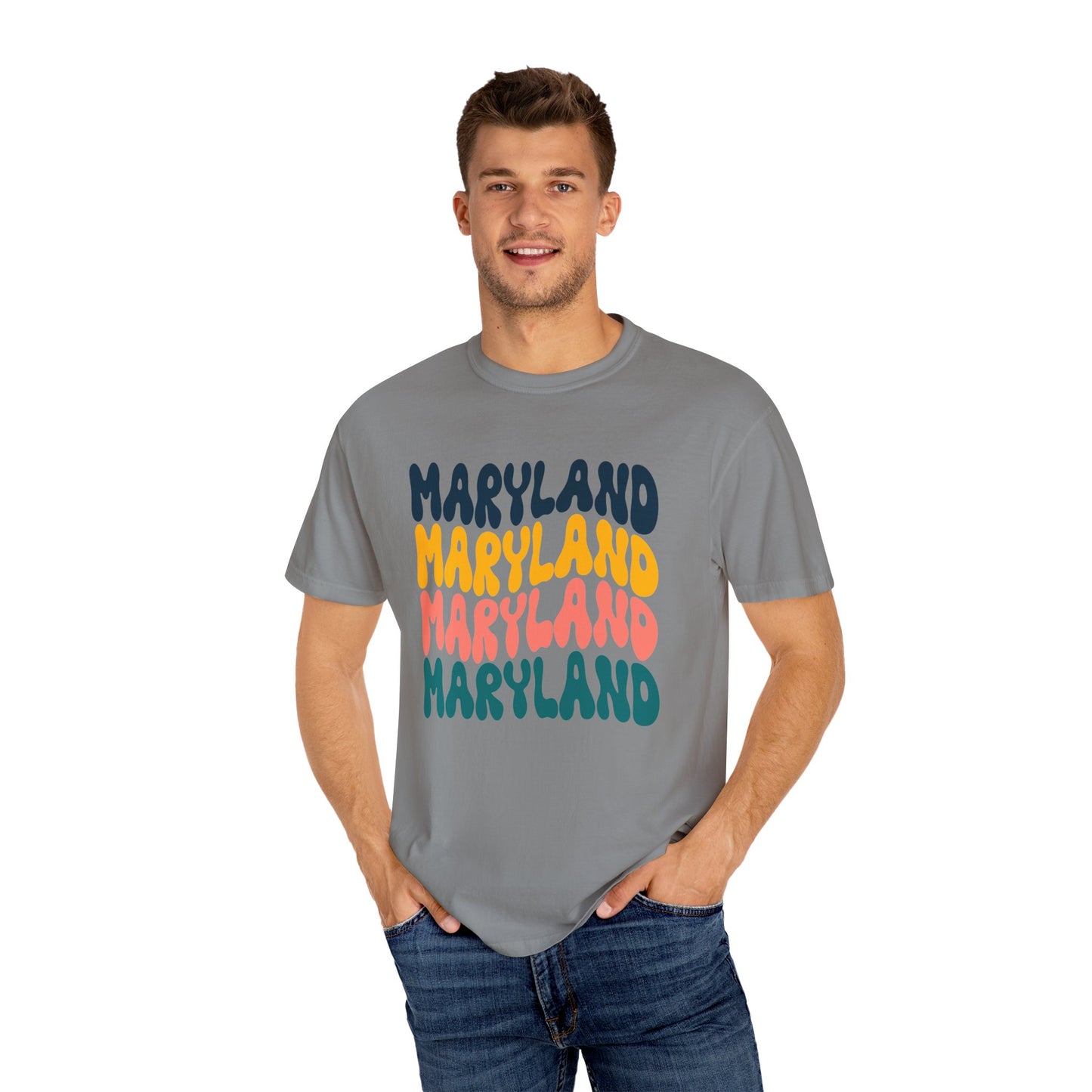 Retro Maryland - Comfort Colors Shirt