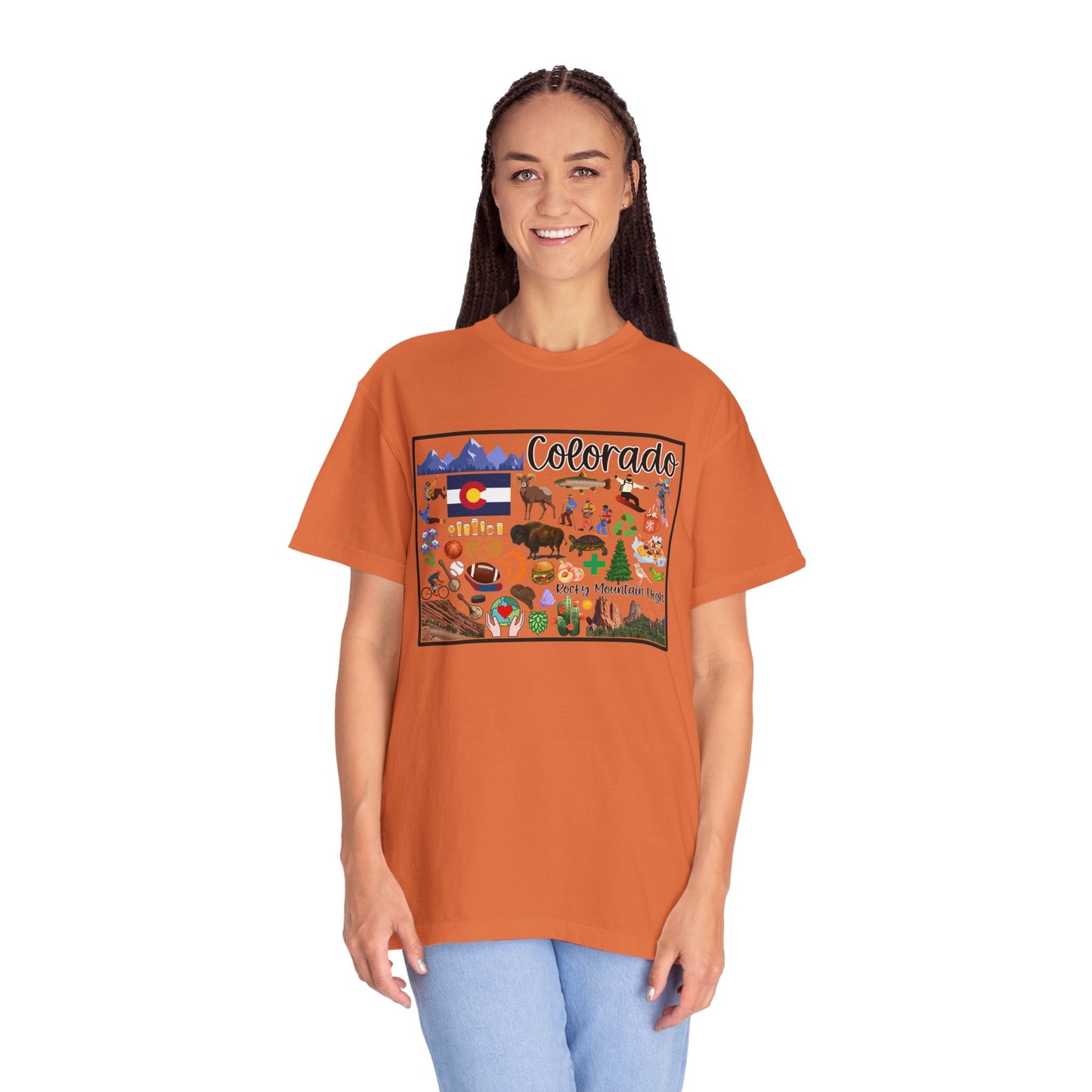 Beautiful State of Colorado - Comfort Colors Shirt