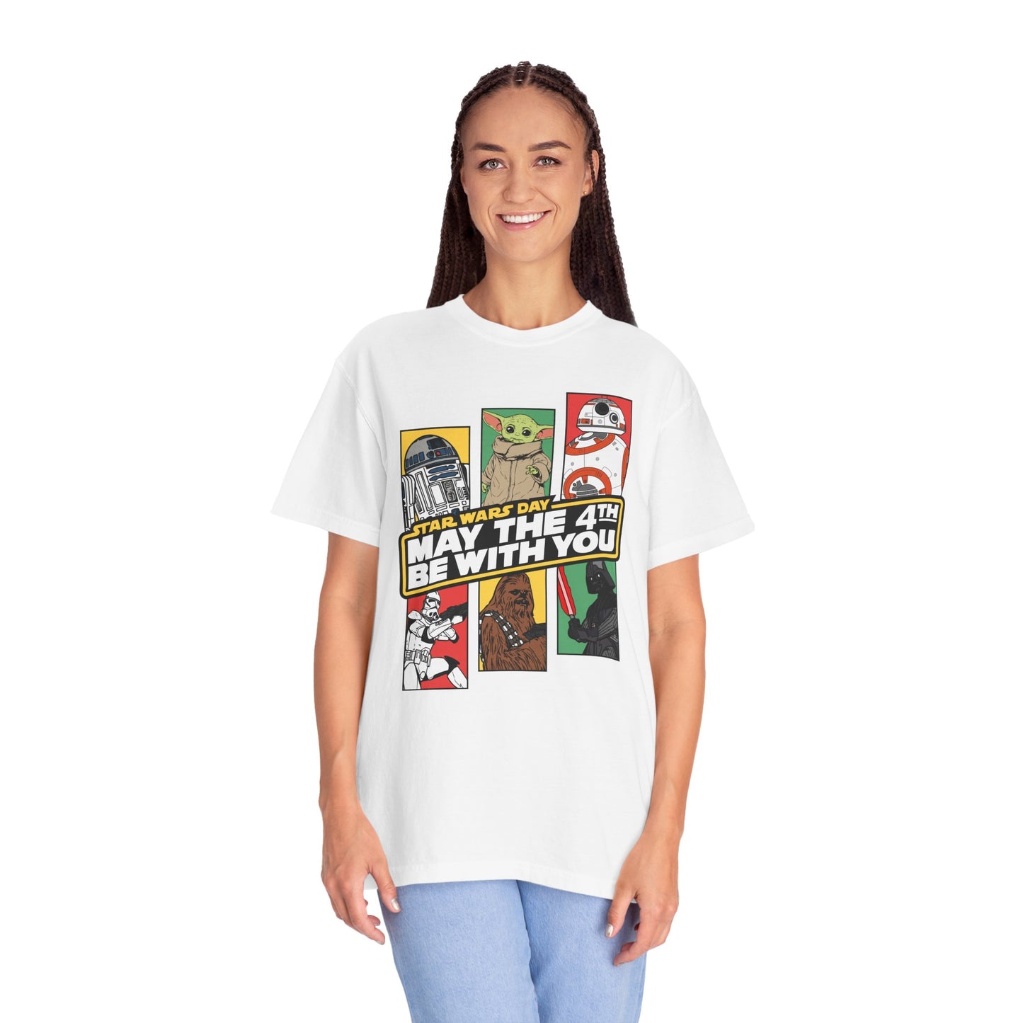 Star Wars Day Pop Art Collage - Comfort Colors Shirt