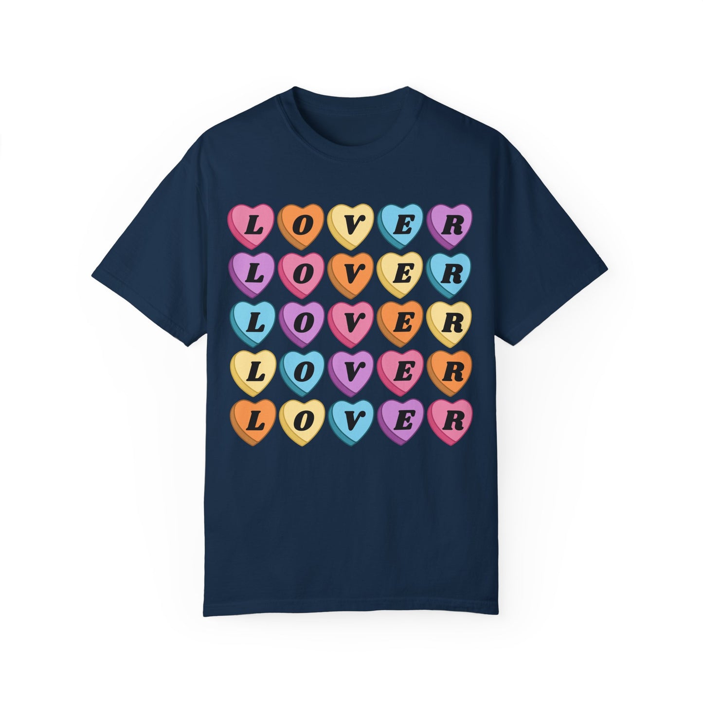 Lover Candy Heart - Comfort Colors Shirt