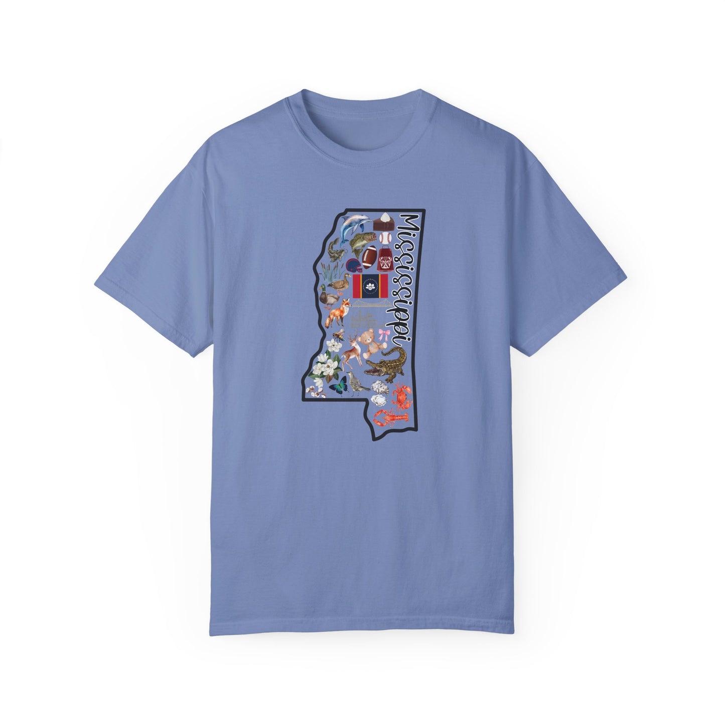 Beautiful State of Mississippi - Comfort Colors Shirt