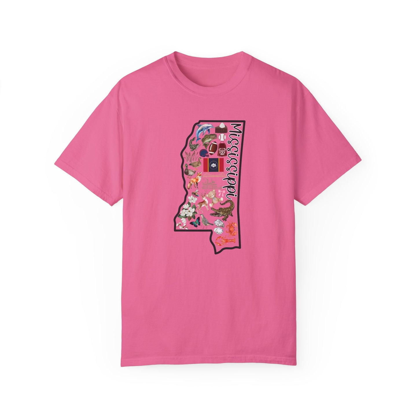 Beautiful State of Mississippi - Comfort Colors Shirt