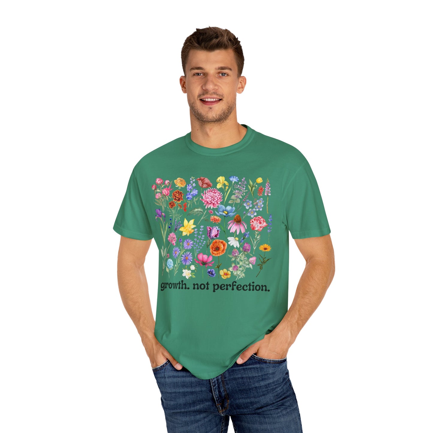 Growth, Not Perfection - Comfort Colors Shirt