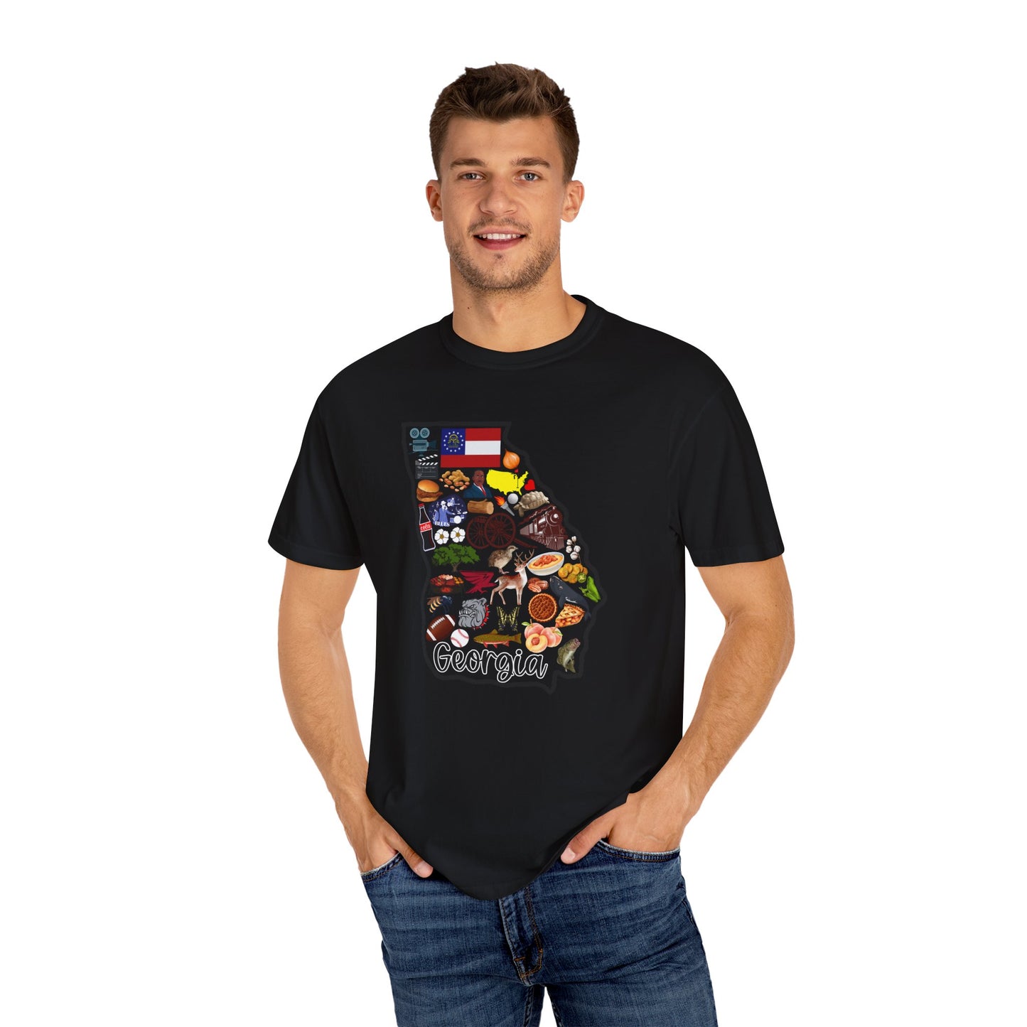 Beautiful State of Georgia - Comfort Colors Shirt