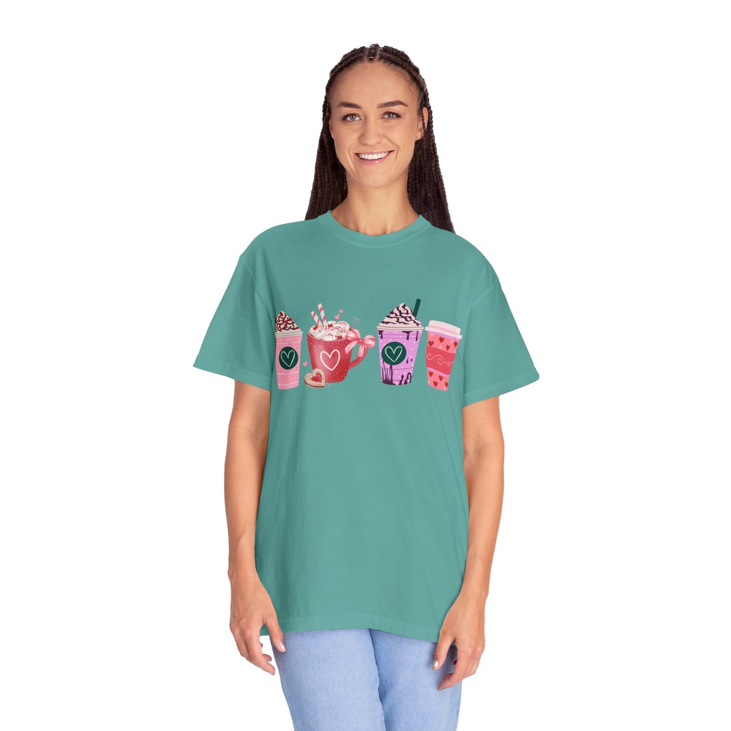 Valentine's Coffee - Comfort Colors Shirt