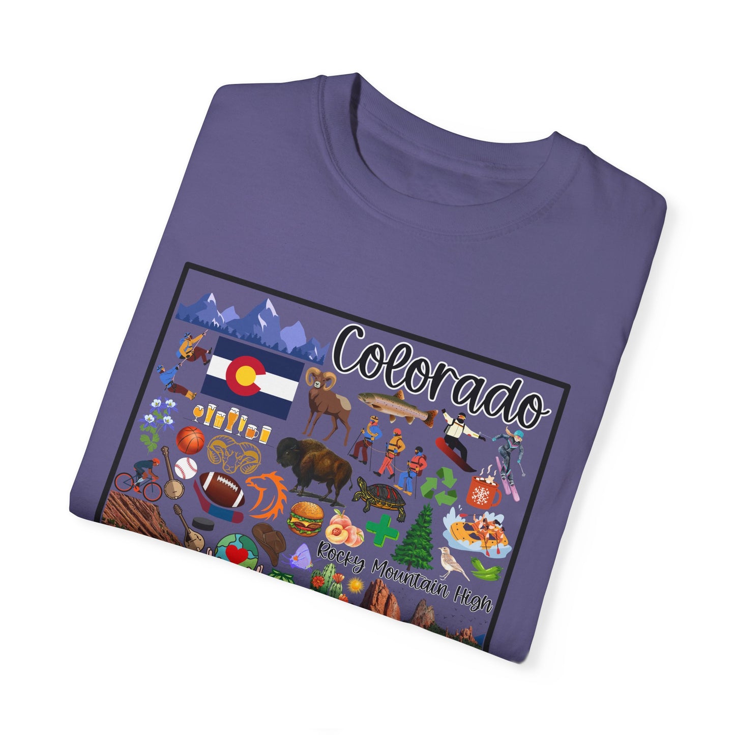 Beautiful State of Colorado - Comfort Colors Shirt