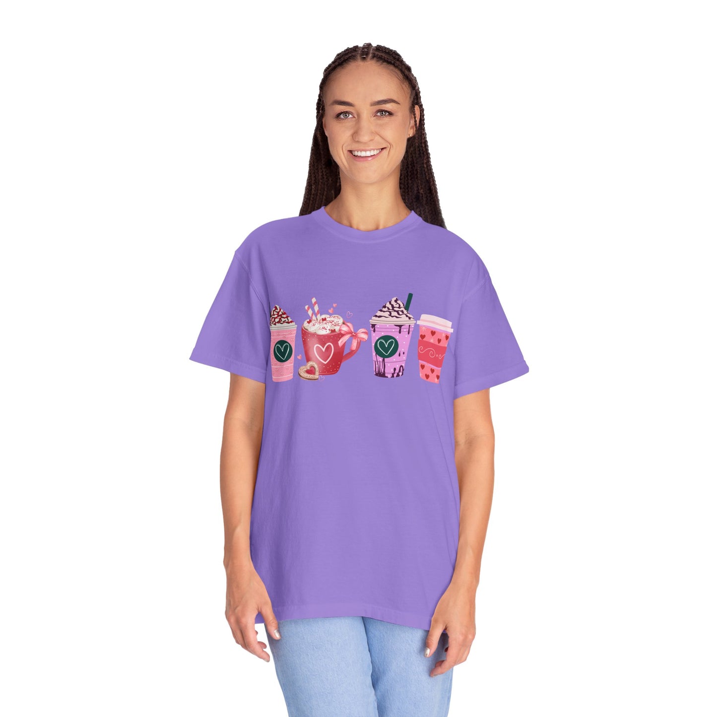 Valentine's Coffee - Comfort Colors Shirt