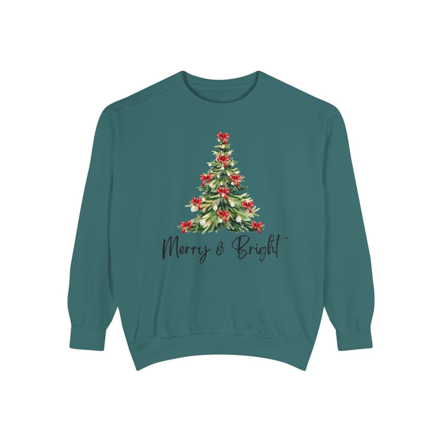 Merry & Bright - Comfort Colors Sweatshirt