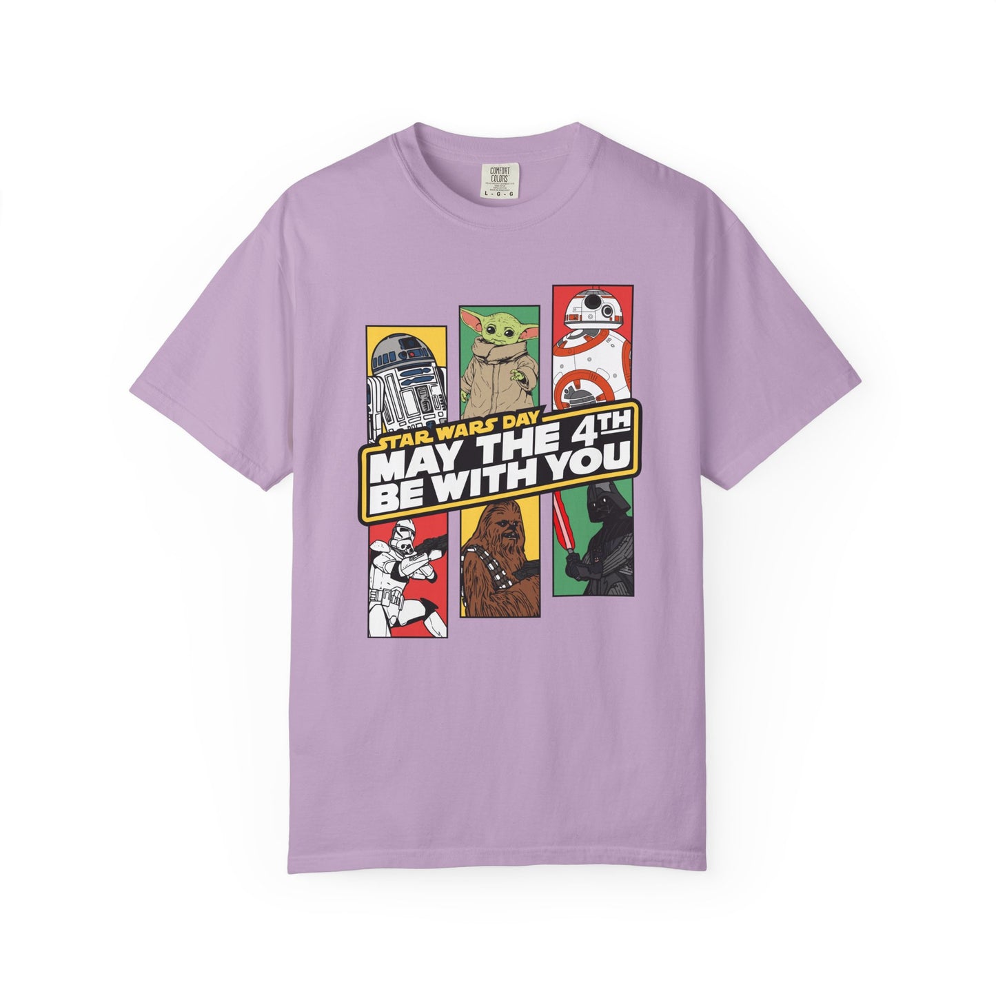 Star Wars Day Pop Art Collage - Comfort Colors Shirt