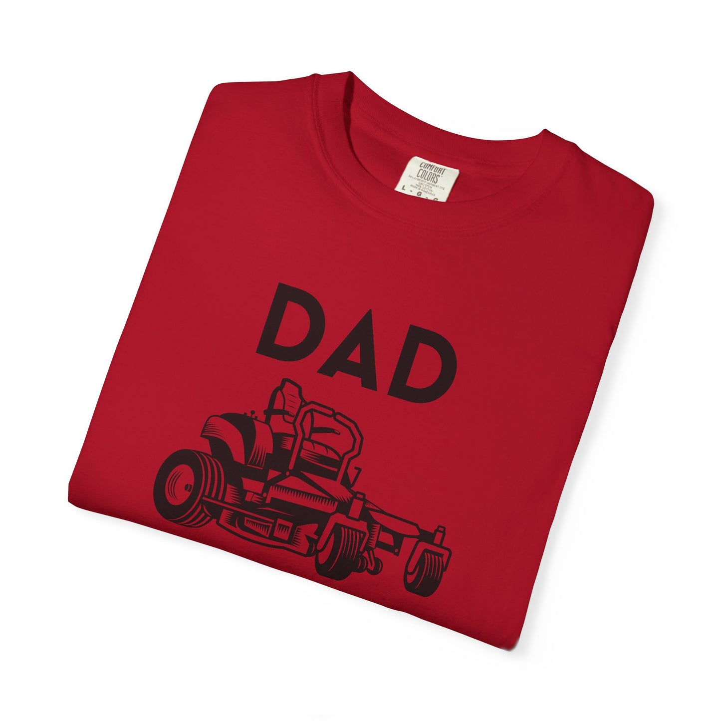 Dad Mows Best - Comfort Colors Shirt
