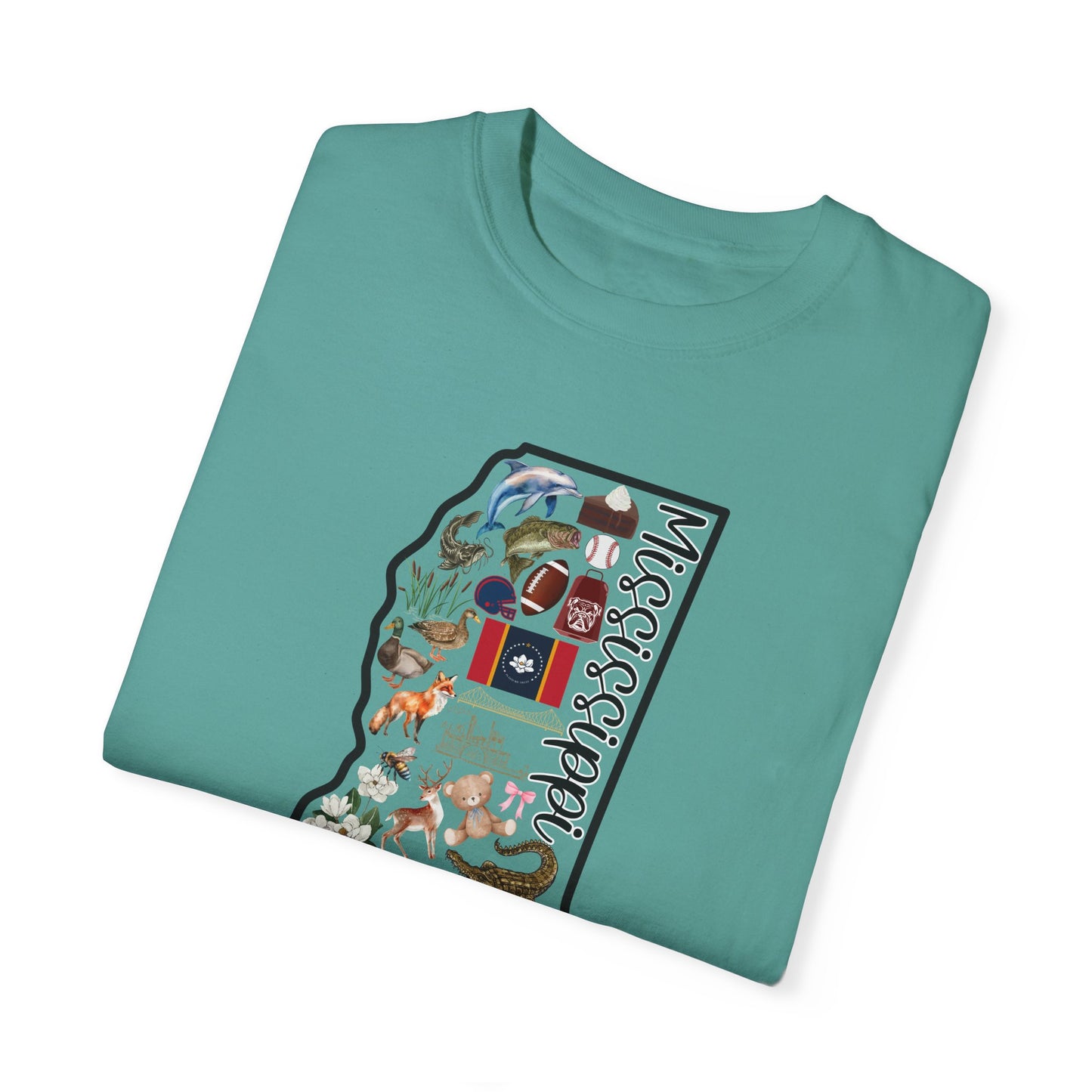 Beautiful State of Mississippi - Comfort Colors Shirt