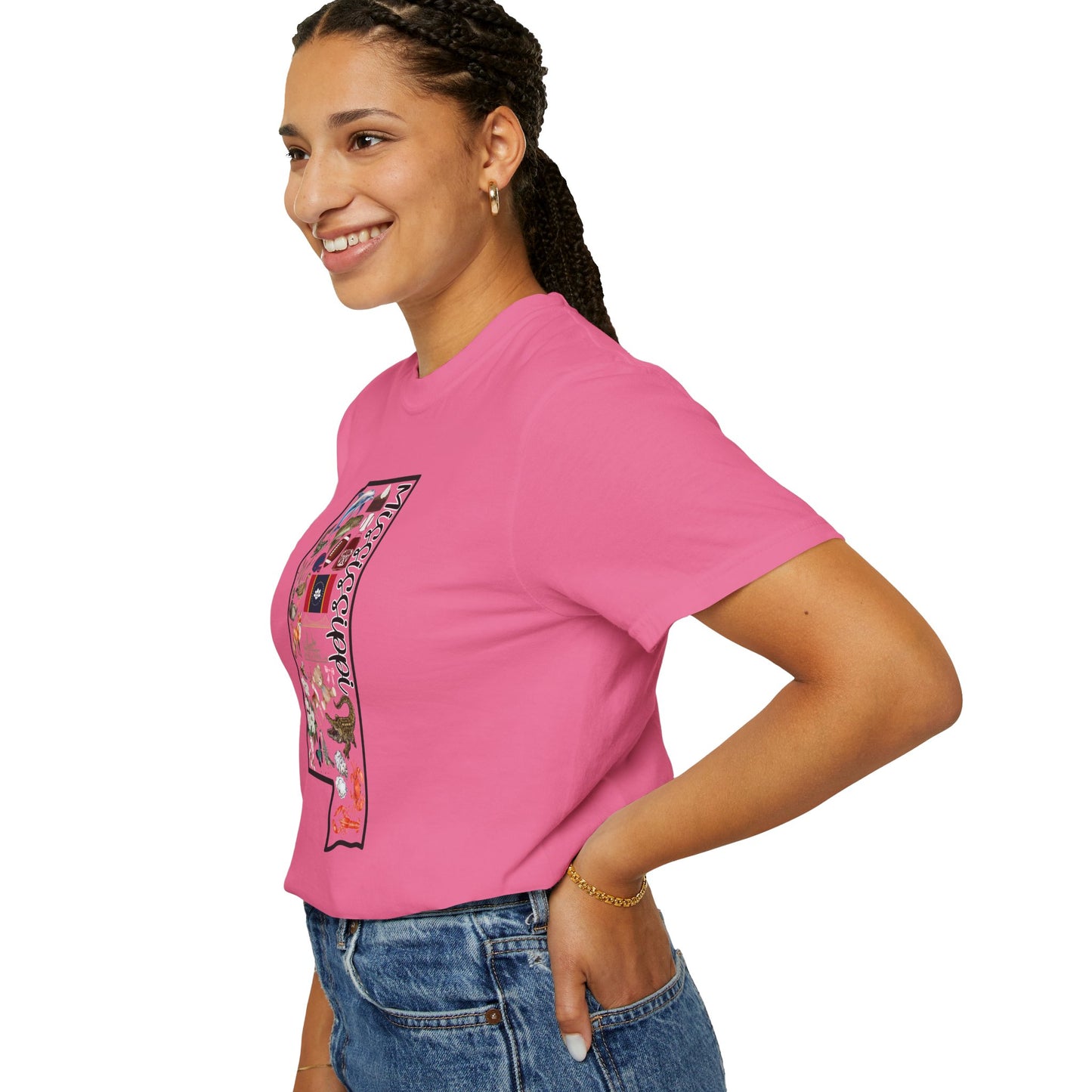 Beautiful State of Mississippi - Comfort Colors Shirt