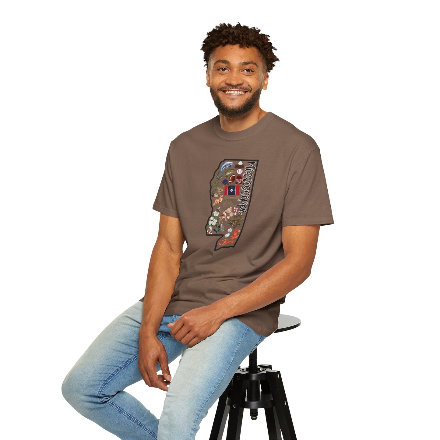 Beautiful State of Mississippi - Comfort Colors Shirt
