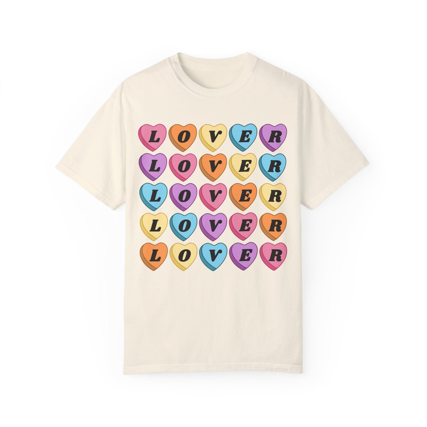Lover Candy Heart - Comfort Colors Shirt