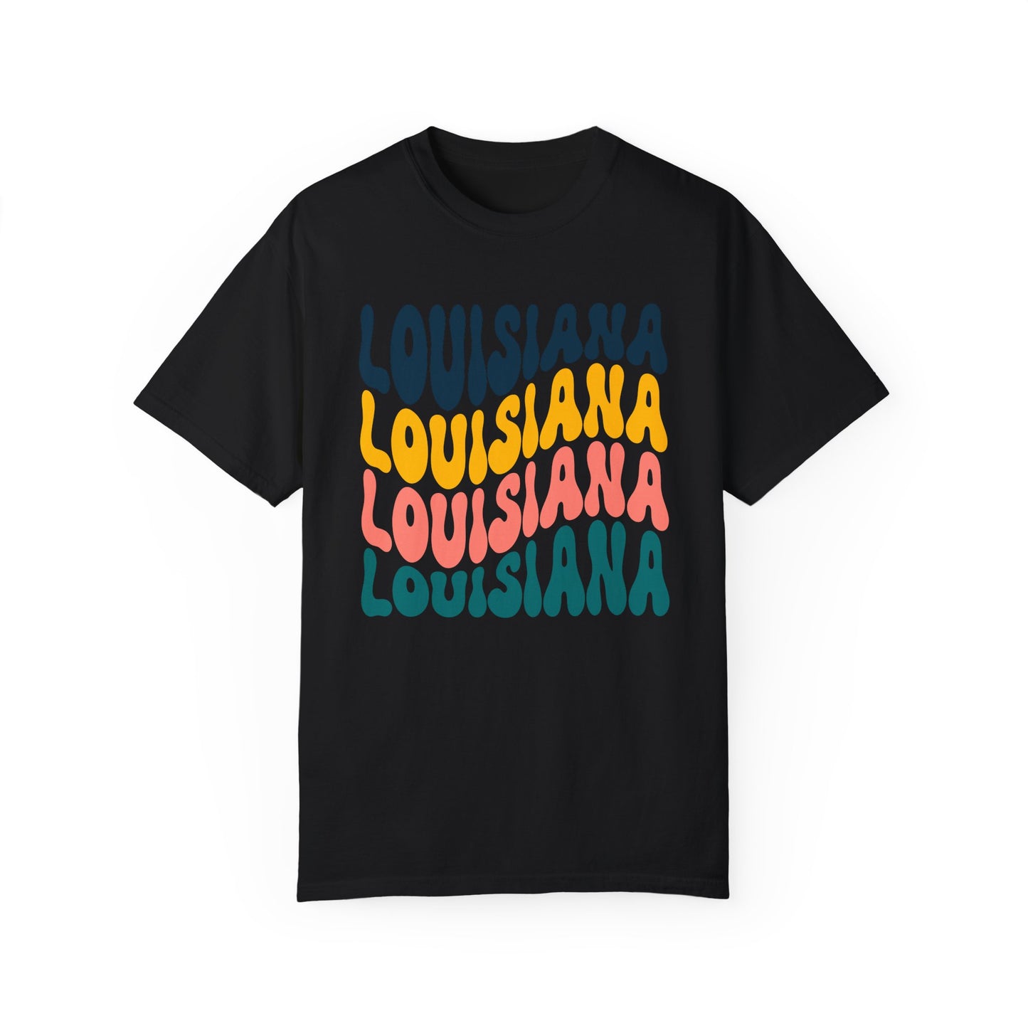 Retro Louisiana - Comfort Colors Shirt