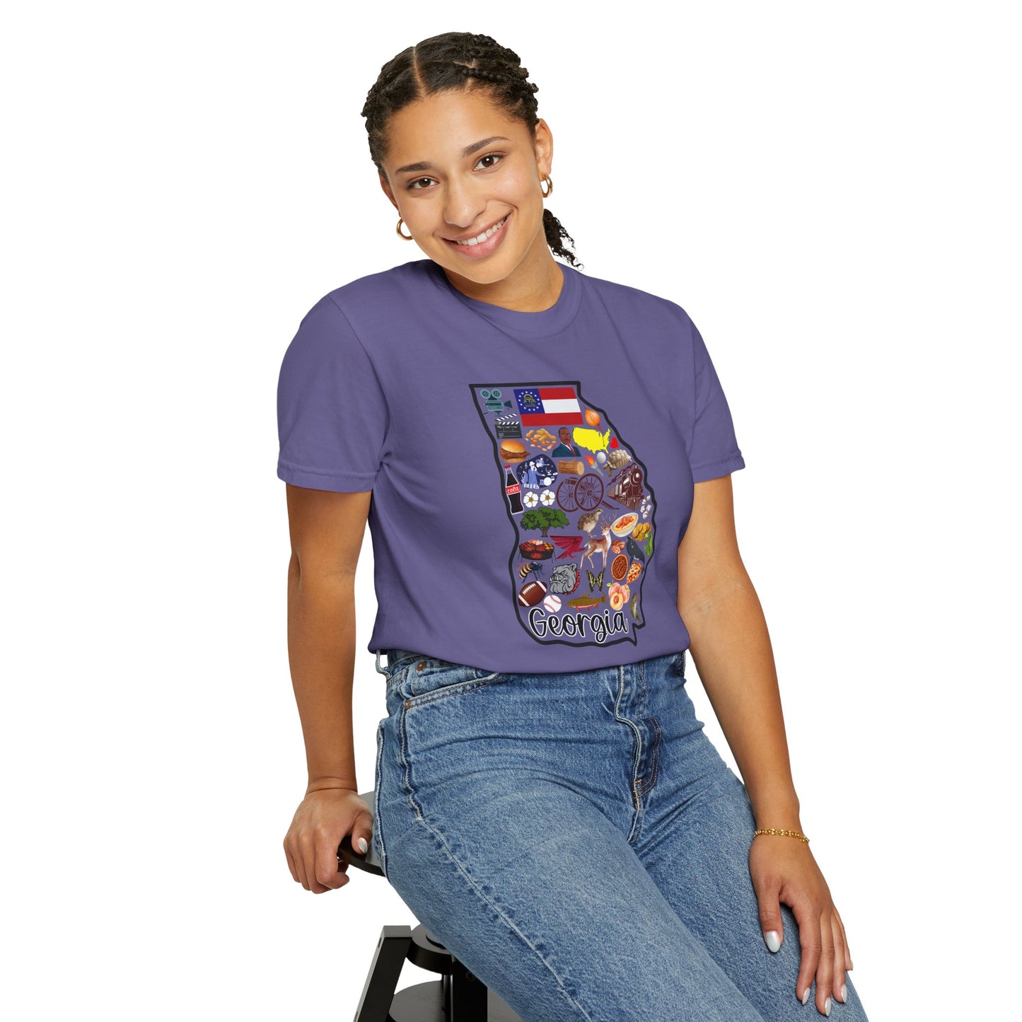 Beautiful State of Georgia - Comfort Colors Shirt