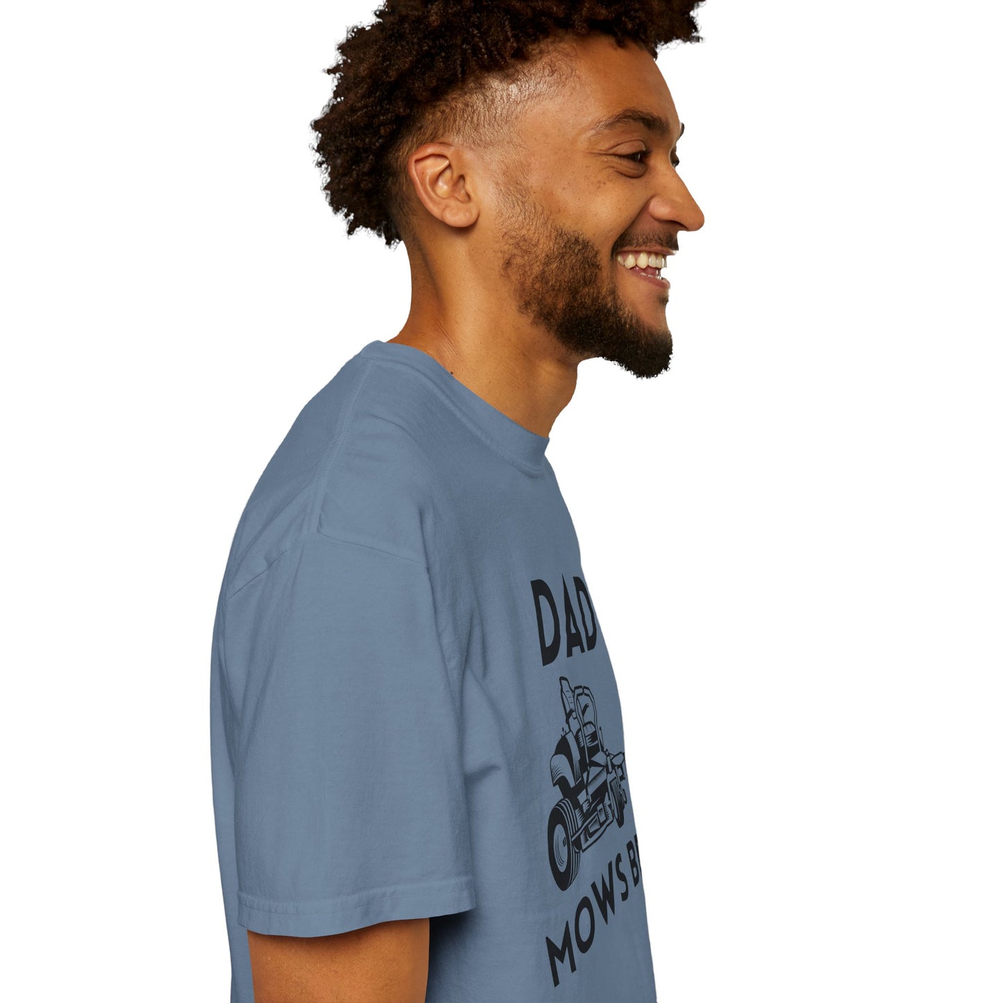 Dad Mows Best - Comfort Colors Shirt