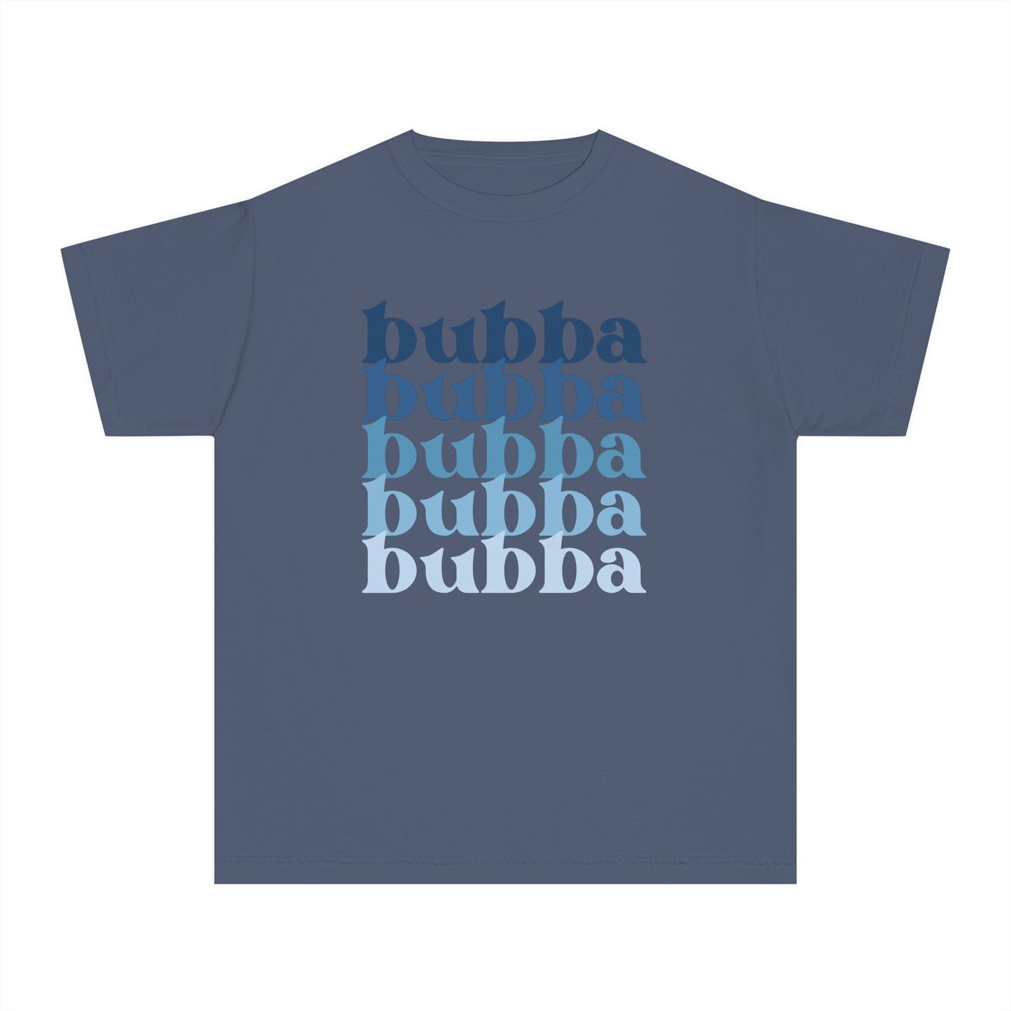Bubba - Blue - (Youth) Comfort Colors Shirt