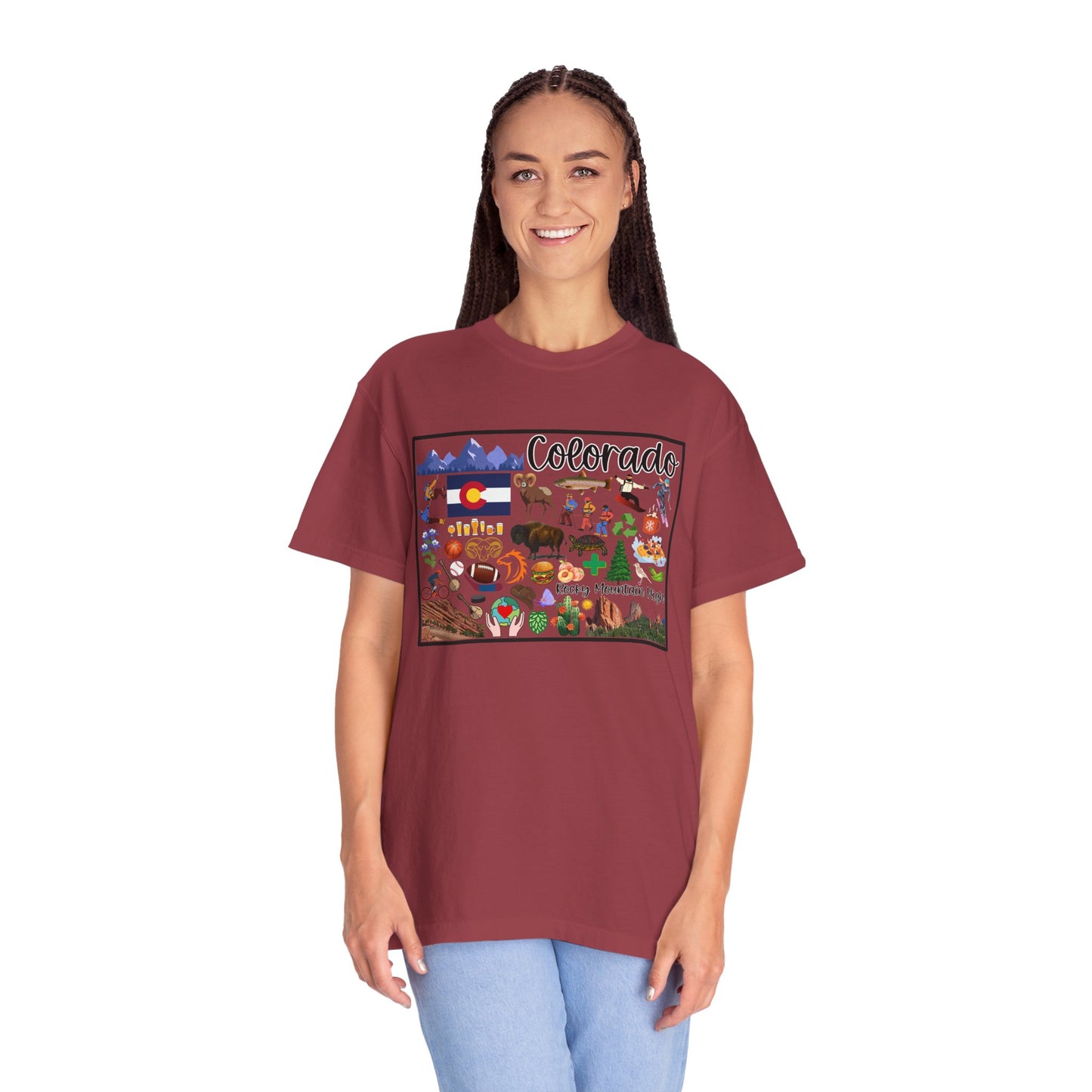 Beautiful State of Colorado - Comfort Colors Shirt