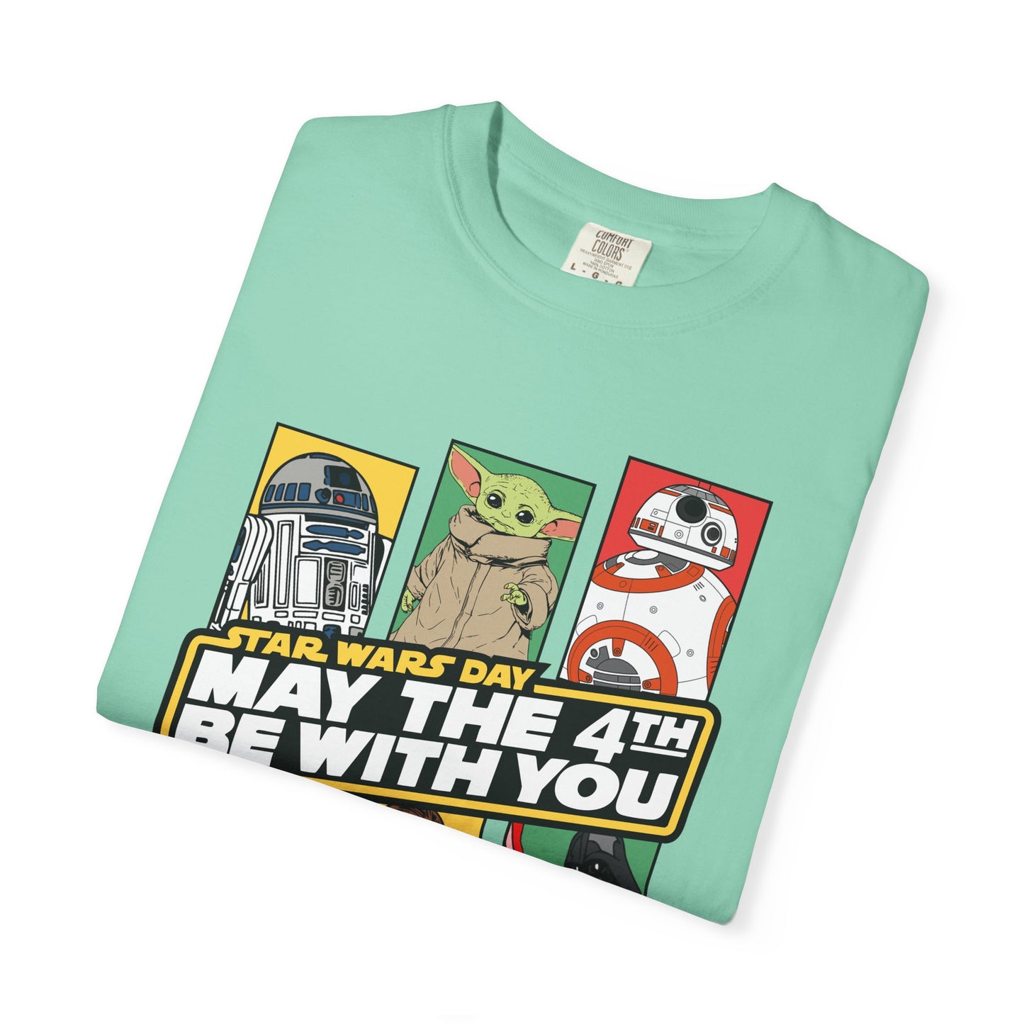 Star Wars Day Pop Art Collage - Comfort Colors Shirt