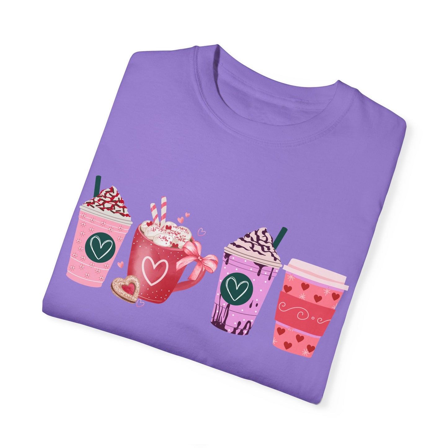 Valentine's Coffee - Comfort Colors Shirt