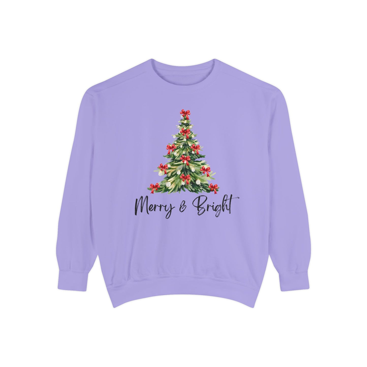 Merry & Bright - Comfort Colors Sweatshirt