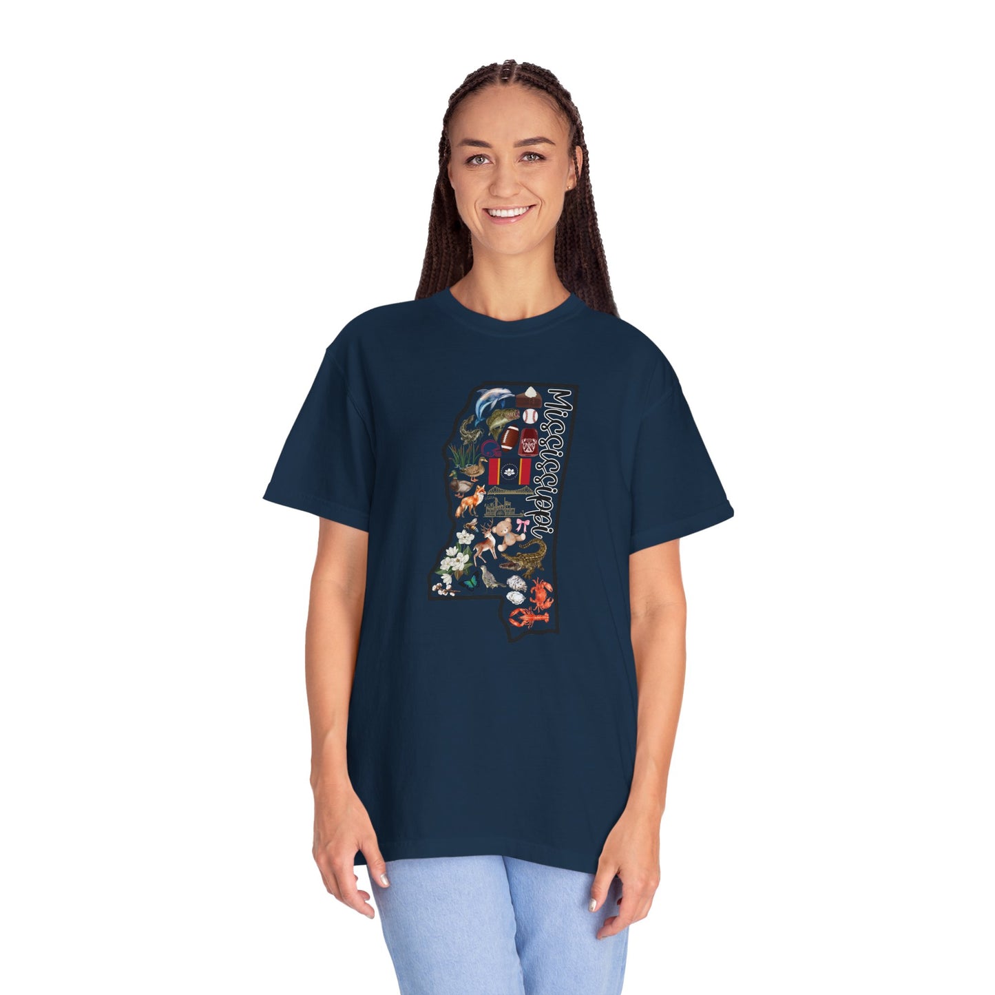 Beautiful State of Mississippi - Comfort Colors Shirt