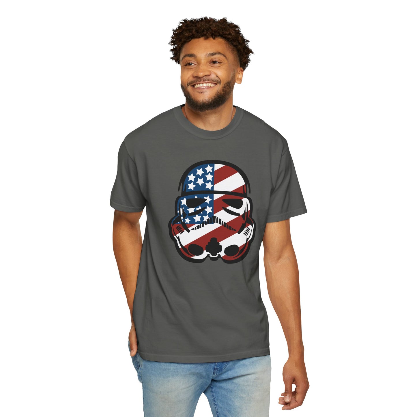 Patriotic Storm Trooper - Comfort Colors Shirt