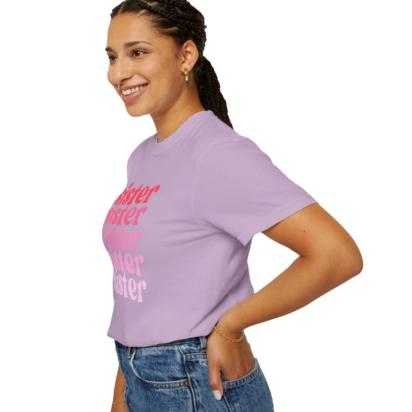 Sister (Pink) - Comfort Colors Shirt