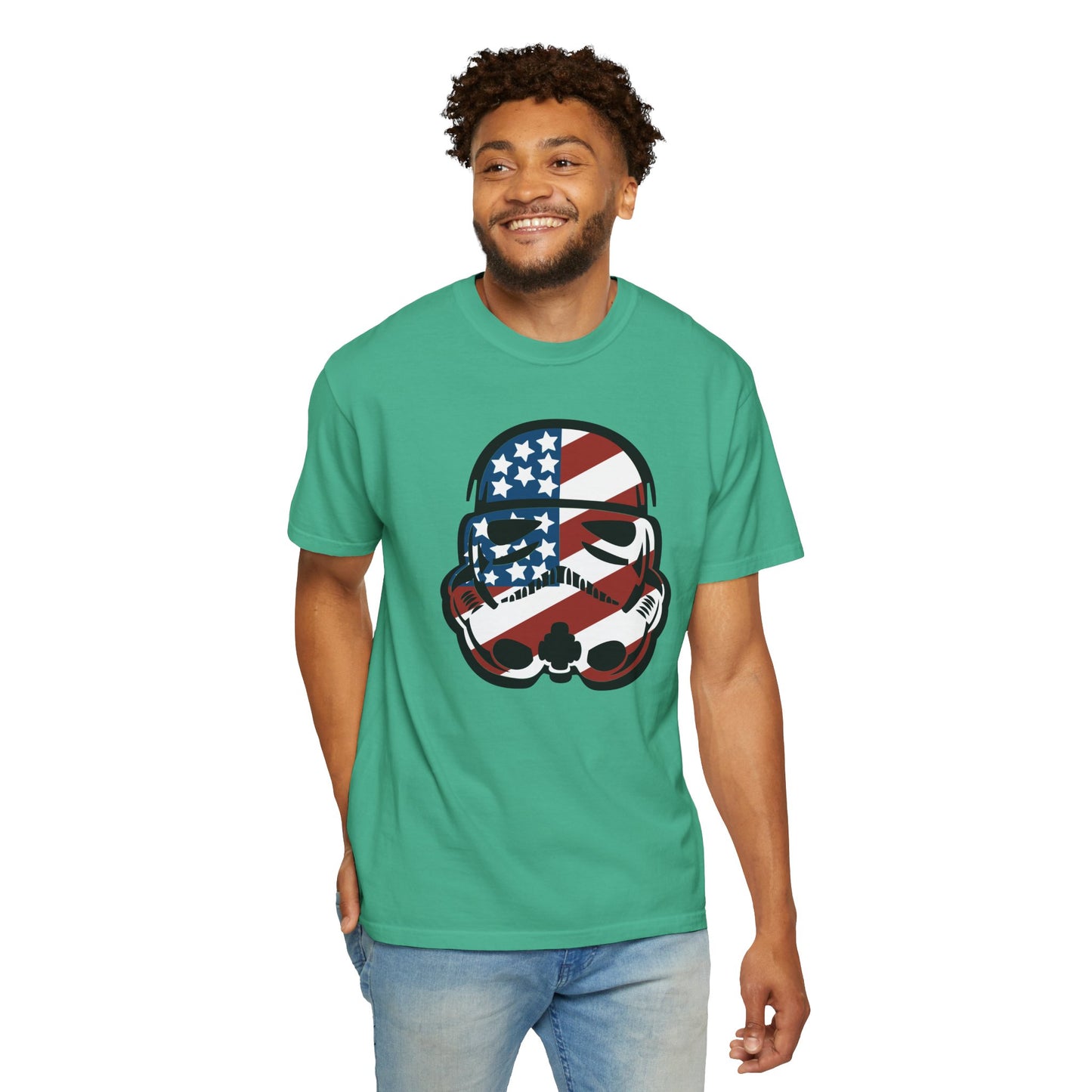 Patriotic Storm Trooper - Comfort Colors Shirt